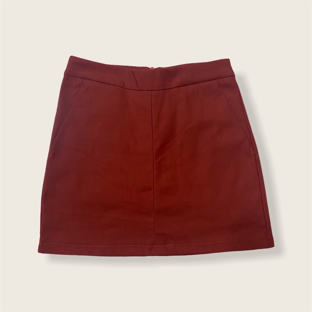 Chân Váy Chữ A Ngắn, Chất Tuyết Mưa Co Giãn 4 Chiều - Có Quần Trong CV31 | BigBuy360 - bigbuy360.vn