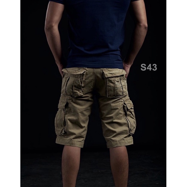Quần short kaki nam túi hộp cao cấp HT0150