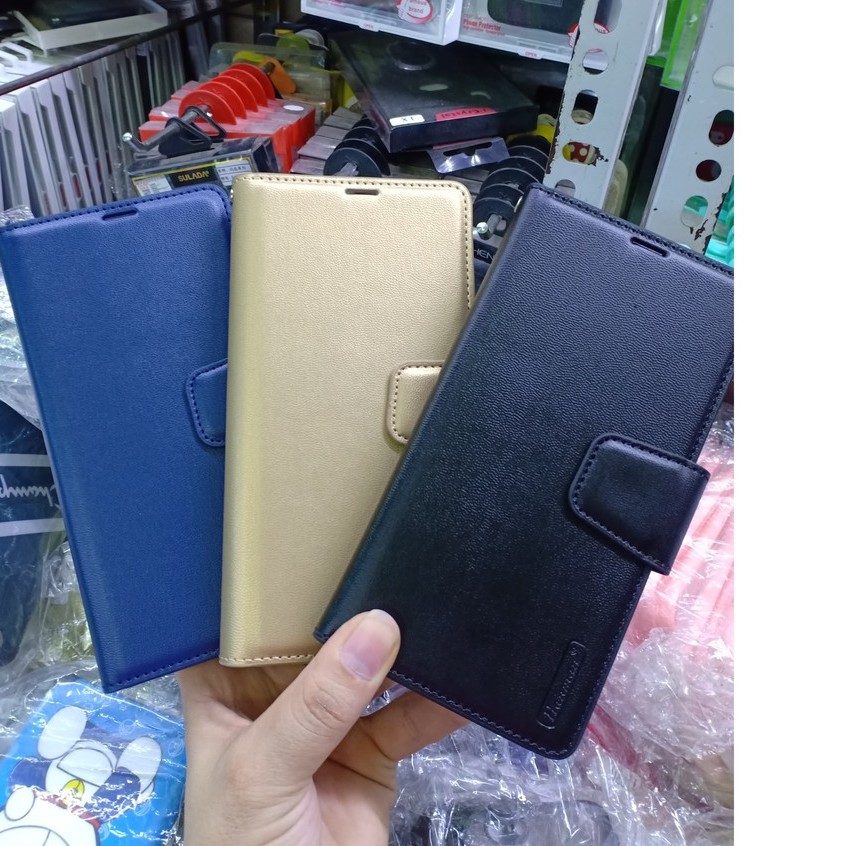 Bao da dạng ví hiệu Hanman có quai cài dành cho Samsung Galaxy A32 4g, A52, A72 Chính hãng