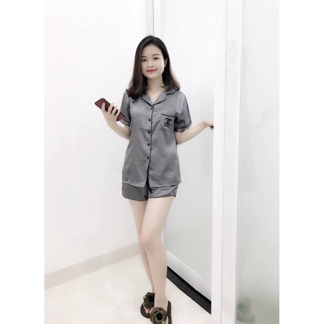 Set bộ phi lụa đùi