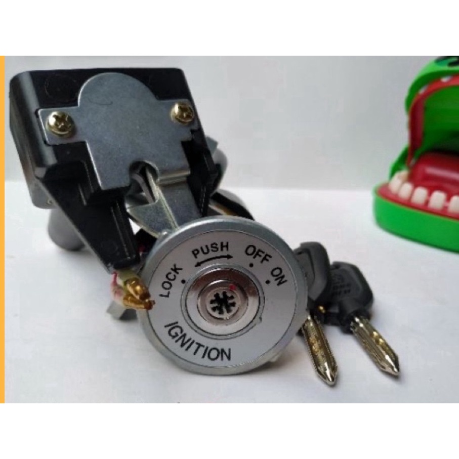 Bộ Ổ Khoá cổ và yên xe gắn Xe Taurus Chìa 8 Cạnh Chống Trộm Cao Cấp Chính Hãng VƯƠNG NIỆM
