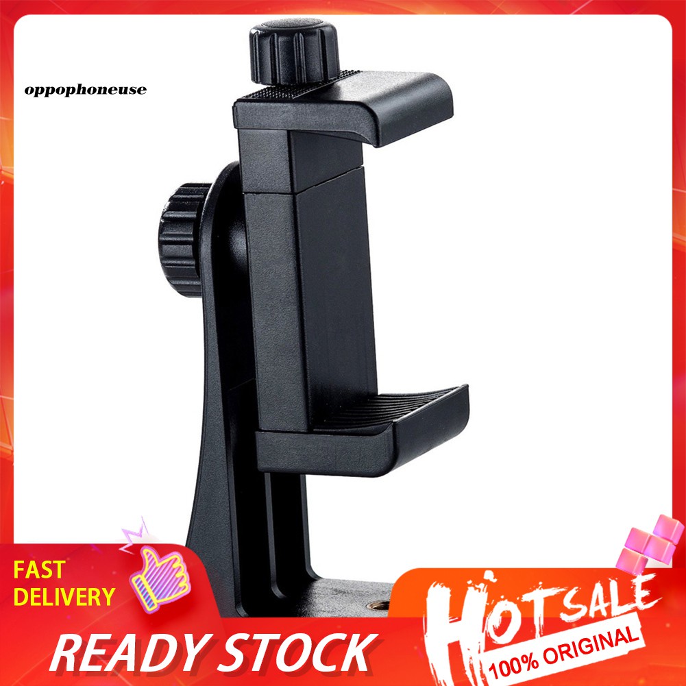 【OPHE】Universal Smartphone Cell Phone Holder Tripod Adjustable Clamp Mount Adapter