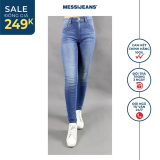 Quần jeans dài nữ ống ôm MESSIJEANS SJW-426