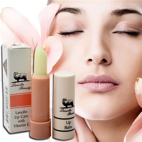 (Order)Son dưỡng môi nhau thai cừu Lanolin Beauty
