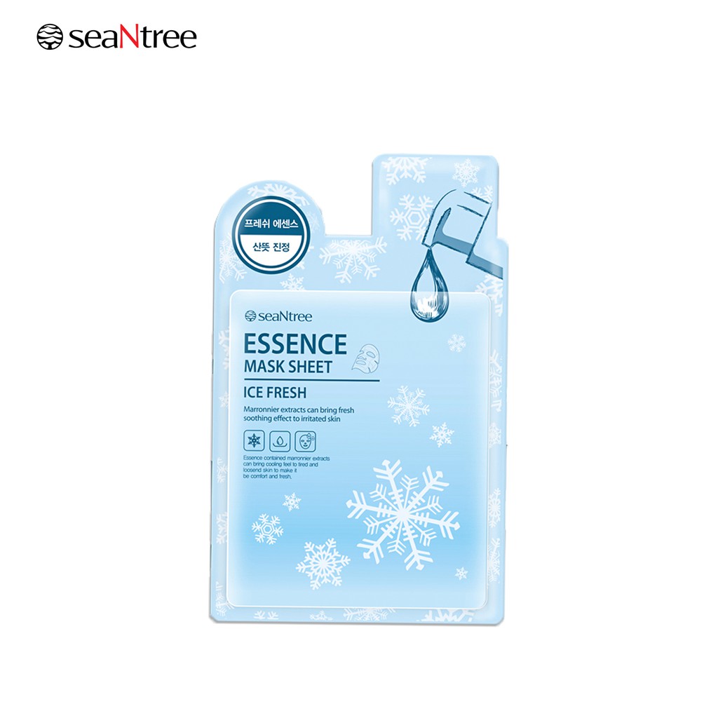 Mặt nạ Ice Fresh Essence Mask SeaNtree 20ml