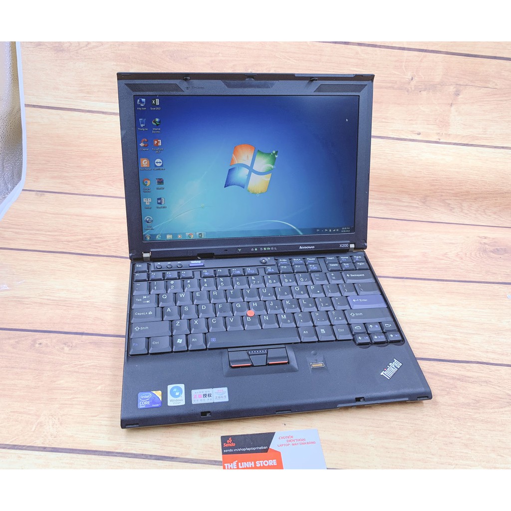 [Mã ELLAPDESK giảm 5% đơn 3TR] Laptop Lenovo Thinkpad X200 12 inch 160G - Văn phòng mượt mà Nhỏ gọn | BigBuy360 - bigbuy360.vn