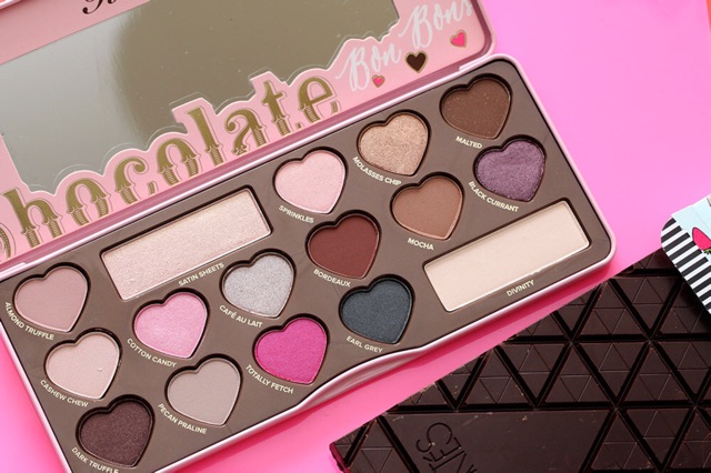 Too Faced chocolate bon bons palette