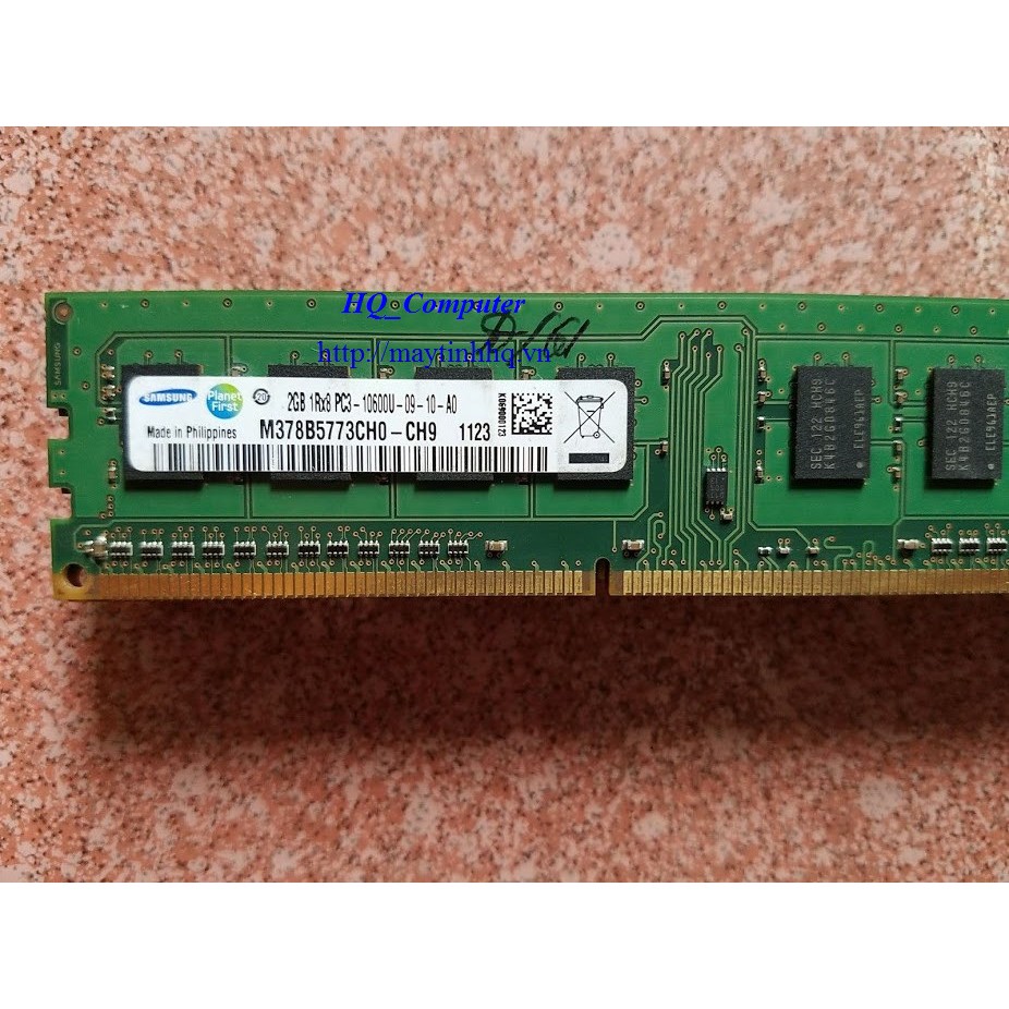 Ram SAMSUNG DDR3 2GB bus 1333MHz