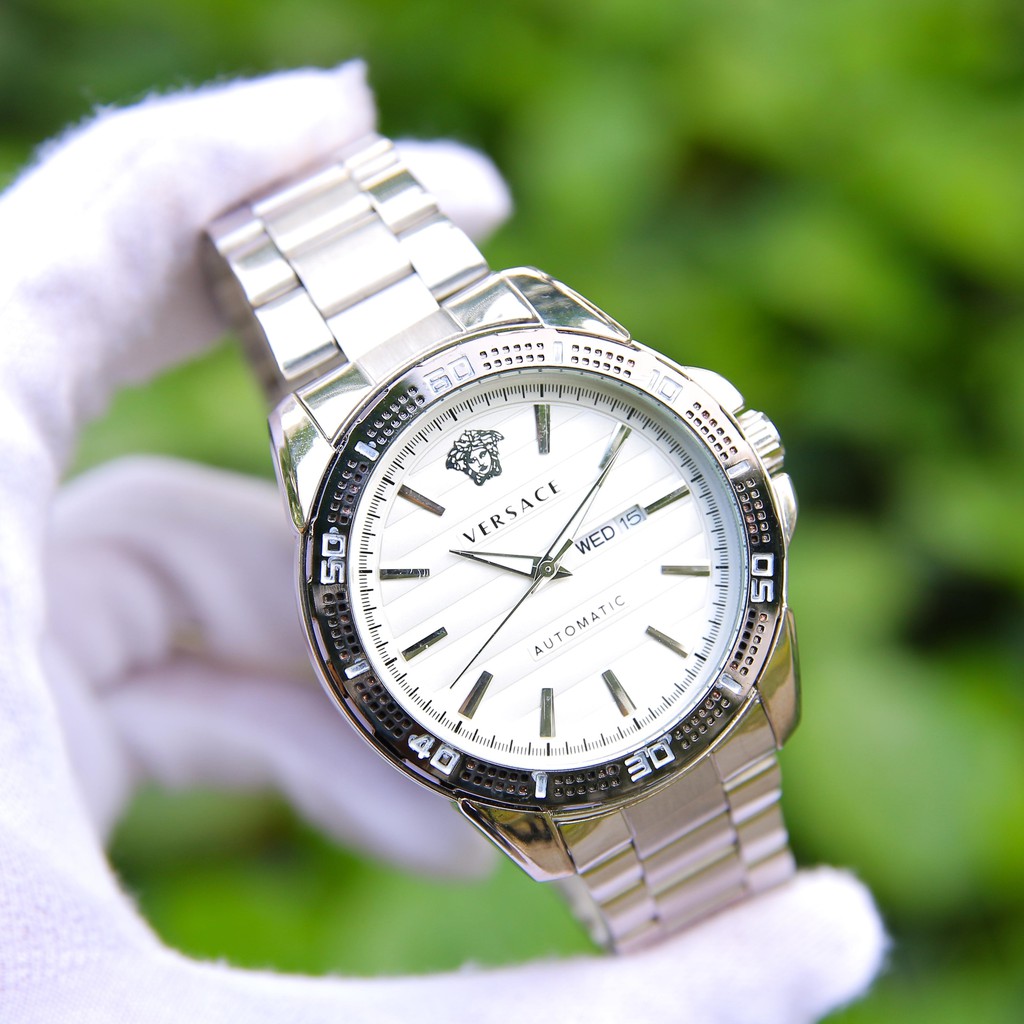 ĐỒNG HỒ DÂY THÉP NAM THƯƠNG HIỆU VERSACE - VS3048
