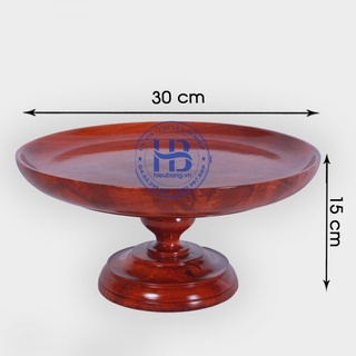 Mâm bồng thờ cúng bằng gỗ Hương