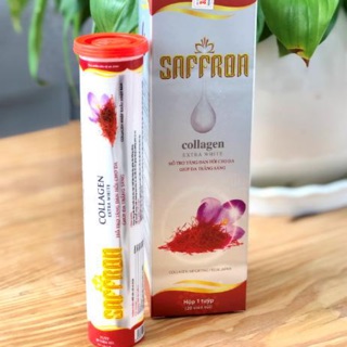 (Chính hãng) VIÊN SỦI TRẮNG DA COLLAGEN SAFFRON, LỌ 20 VIÊN