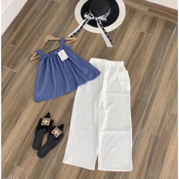 Bán sỉ váy 2 dây kèm quần ống sớ