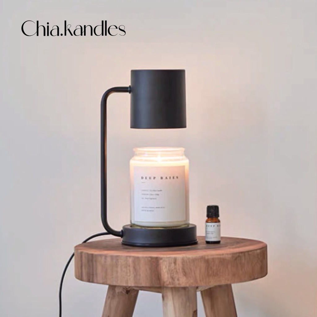 Đèn Trụ Trắng Đốt Nến Thơm Candles Warmer Lamp Chia.kandles