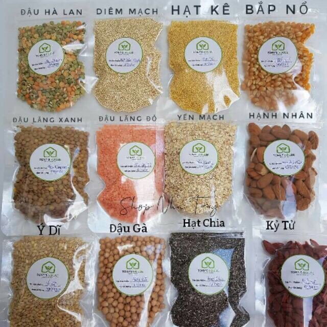 HẠT &amp; ĐẬU MARKAL/DAVERT HỮU CƠ TÁCH LẺ 100G CHO BÉ ĂN DẶM