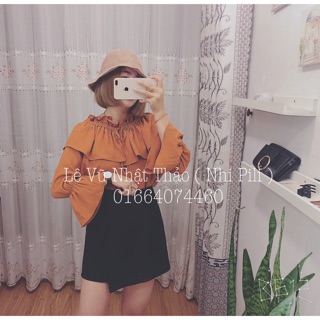 Áo trễ vai bào thiết kế