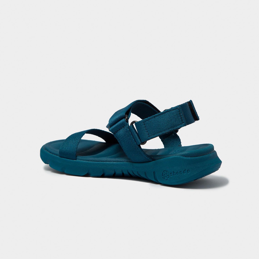 Giày sandal shondo F6 sport xanh navy full F6S303