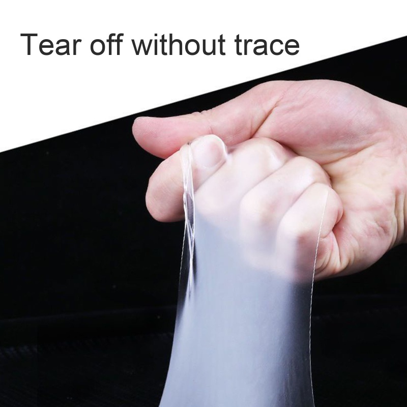 Băng Keo Hai Mặt Trong Suốt Chịu Nhiệt Chống Thấm Nước Có Thể Tái Sử Dụng