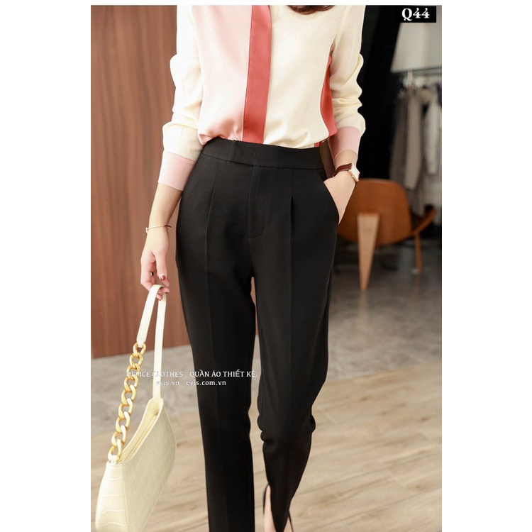 Quần Baggy nữ công sở, thiết kế lưng cao Q44