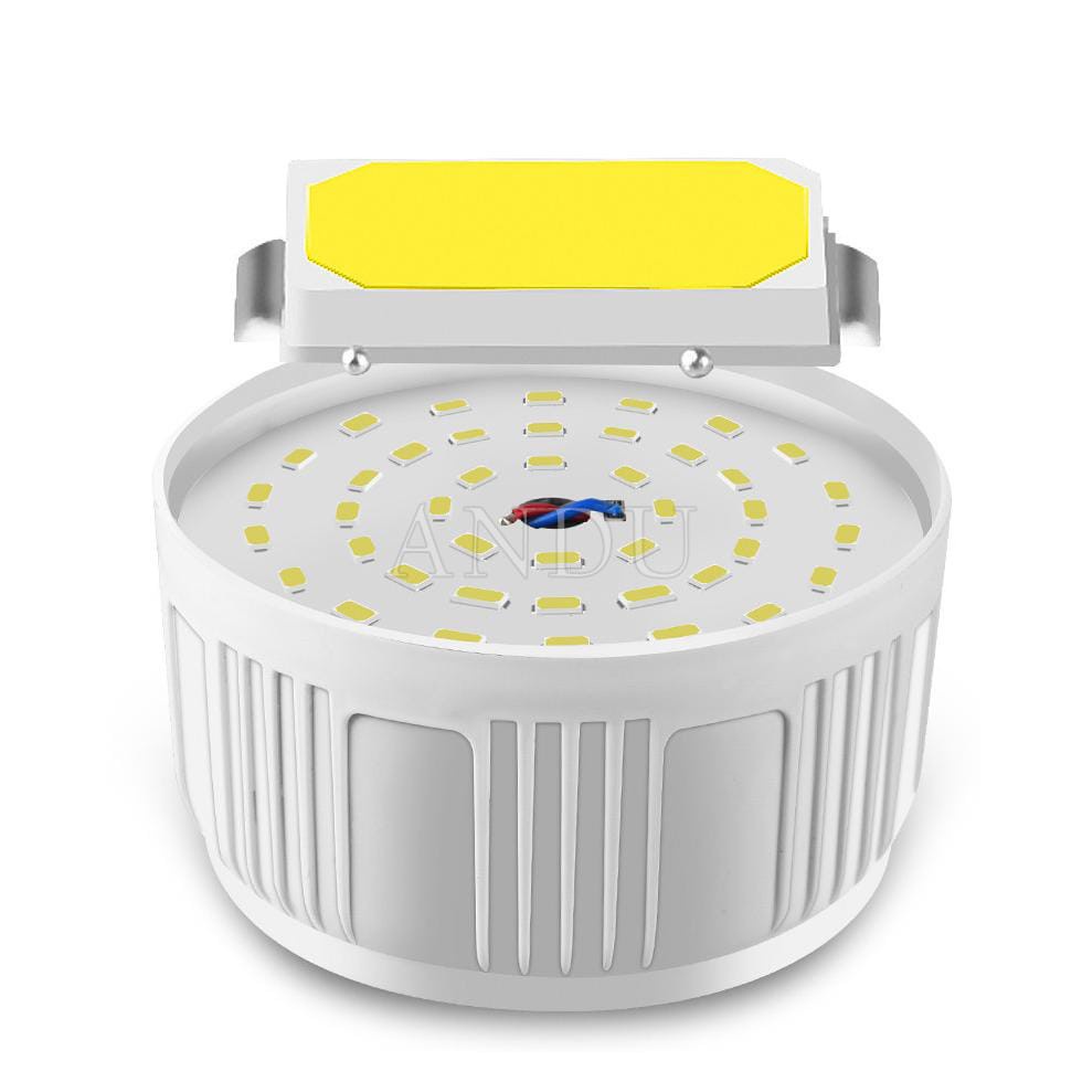 Bóng Đèn Tích Điện Điều Khiển Từ Xa 80W Tích Hợp Sạc Năng Lượng Mặt Trời Hoặc Sạc DC