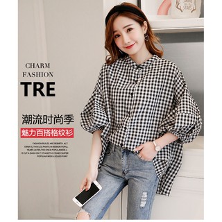 ÁO SƠ MI CARO FORM RỘNG