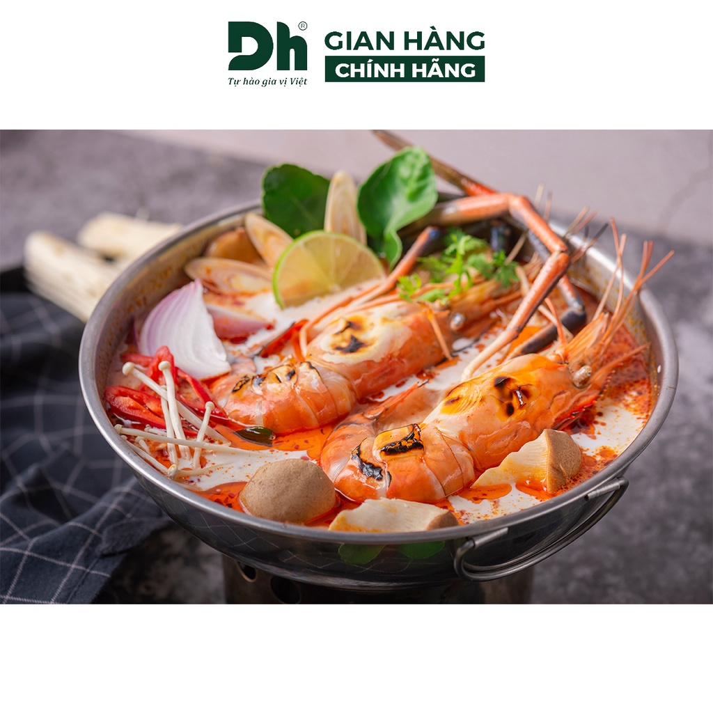 Gia vị nấu bún bò huế Natural DH Foods nêm sẵn thành phần tự nhiên gói 25gr