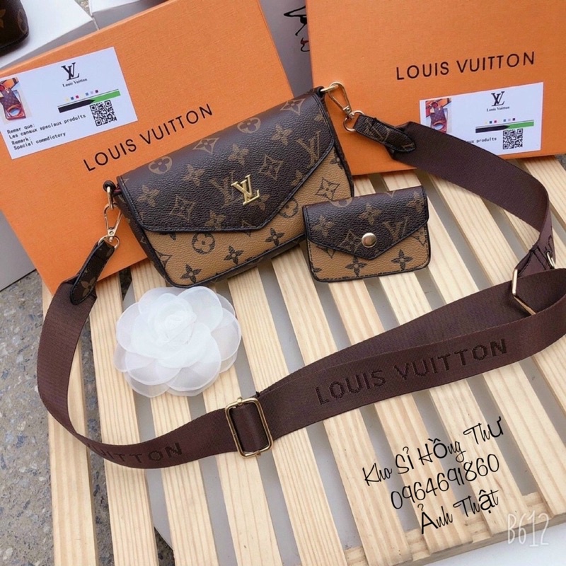 Set 2 Túi Đeo chéo in họa tiết pha màu hót hít ❣️Freeship❣️