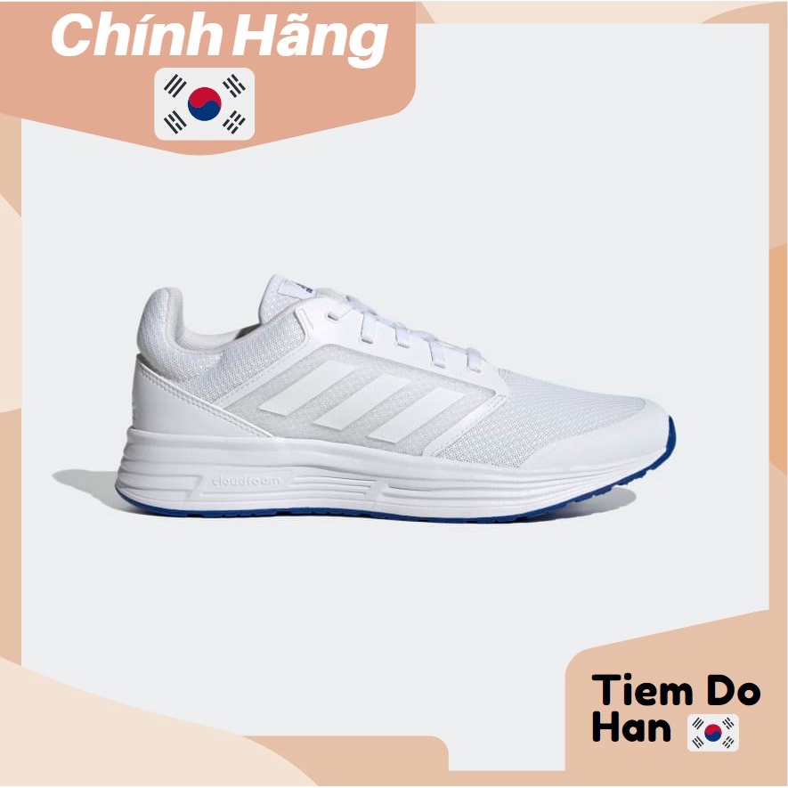 Giày ADIDAS Galaxy 5 Nam trắng đế xanh G55774 - CHÍNH HÃNG bill hàn