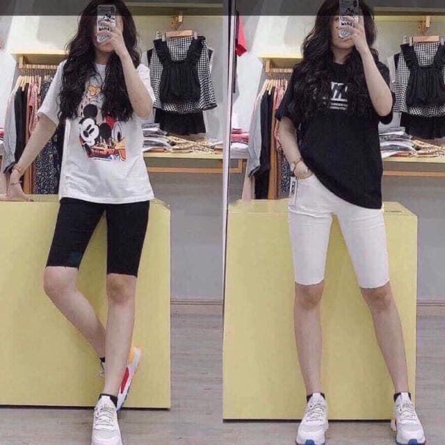 Quần kaki nữ ngố trơn chất co dãn 3size sml