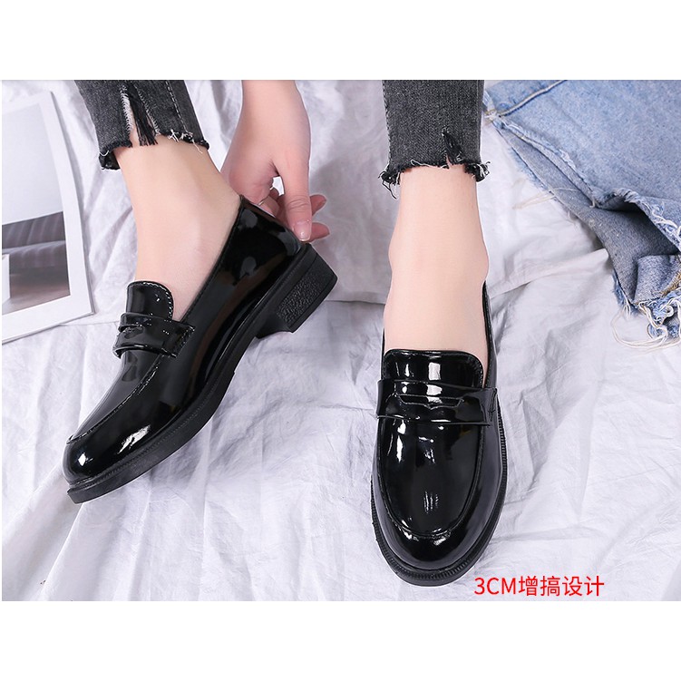 D103- giày oxford nữ, giày tây da bóng hàng quảng châu | BigBuy360 - bigbuy360.vn