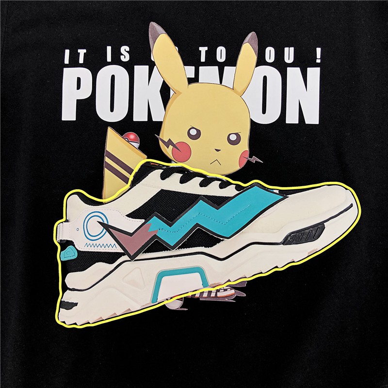 Giày thể thao in hình pikachu dễ thương hợp thời trang kích thước 35-44 dành cho unisex | BigBuy360 - bigbuy360.vn