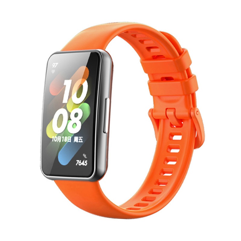 Dây Đeo Silicon Chống Nước &amp; Mồ Hôi Cho Đồng Hồ Thông Minh HuaweiBand 7
