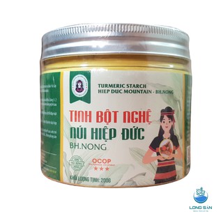 Tinh bột nghệ cao cấp núi Hiệp Đức Bhnong - Tinh bột nghệ nguyên chất 100% có chứng nhận kiểm nghiệm chất lượng