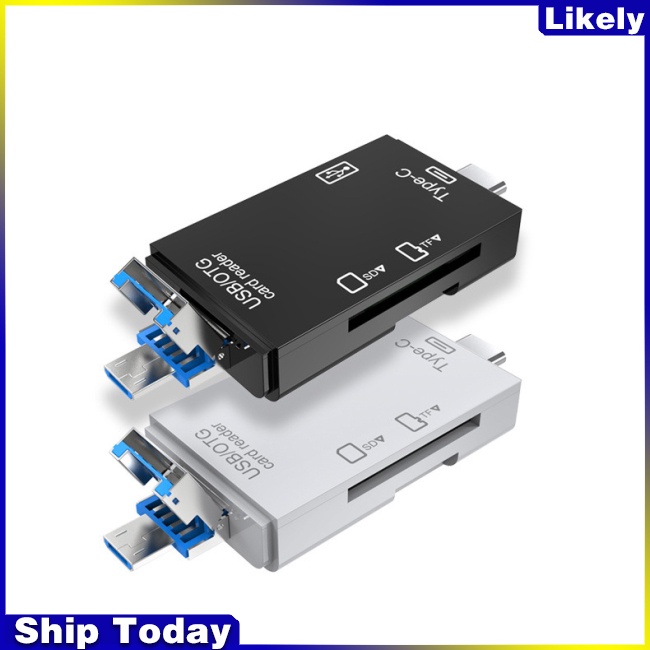 Đầu Đọc Thẻ Nhớ Usb 2.0 Type C Đa Năng Tiện Dụng