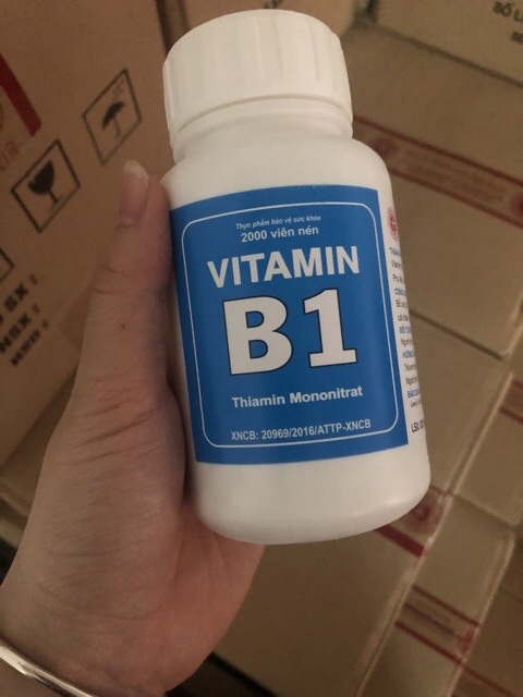 Vitamin B1 lọ 2000 viên (30k/lọ )