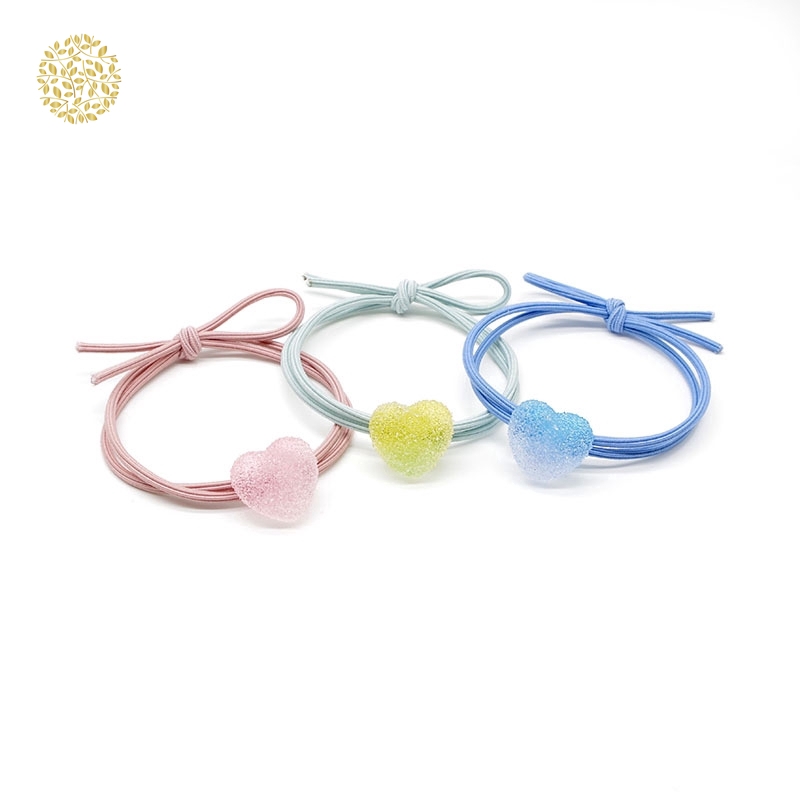Dây cột tóc nhiều màu đáng yêu trẻ trung cho nữ