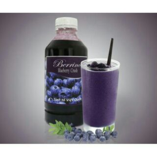 Sinh tố berino Việt quất (Blueberry) - chai 1l