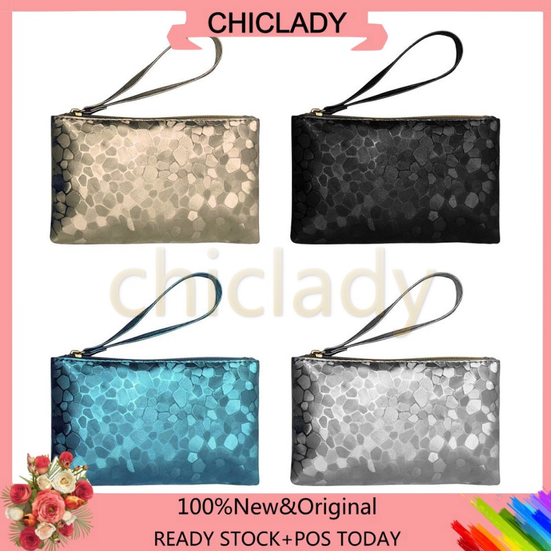 Ví nữ cầm tay ánh kim