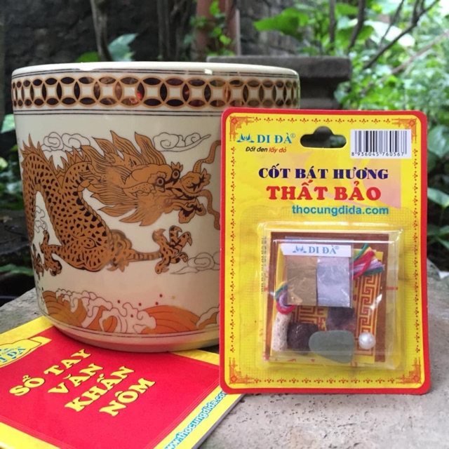 CỐT BÁT HƯƠNG (THẤT BẢO) DI ĐÀ 100% hàng thật dùng để bốc bát hương | BigBuy360 - bigbuy360.vn