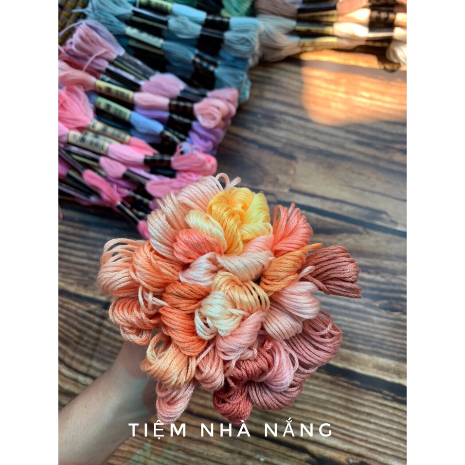 Các set thêu chỉ Airo màu pastel