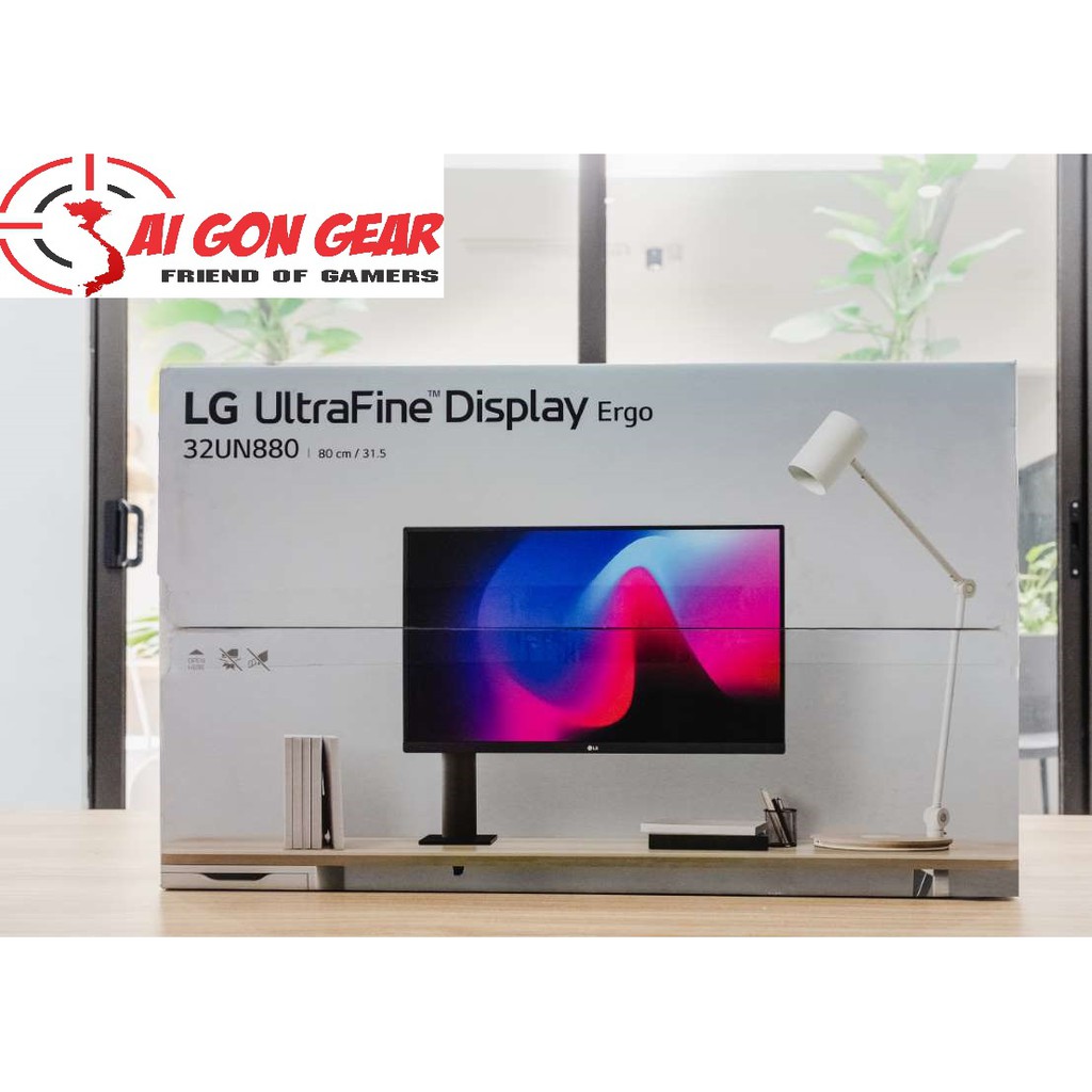 Màn hình LG 32UN880 (31.5inch/UHD 4K/IPS/60Hz/5ms/350nits/HDMI+DP+USBType-C+Audio/FreeSync) | BigBuy360 - bigbuy360.vn