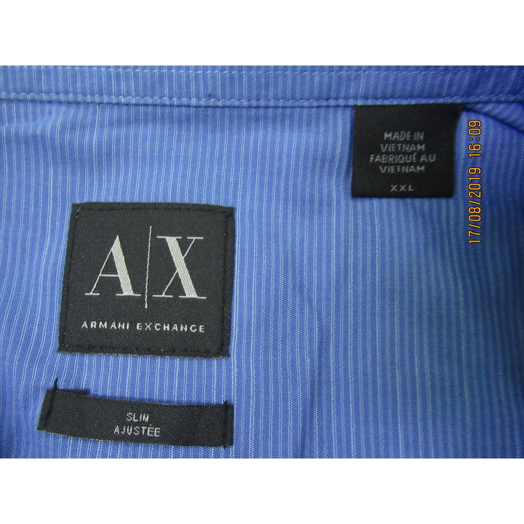 Áo sơ mi nam ngắn tay Armani Exchange