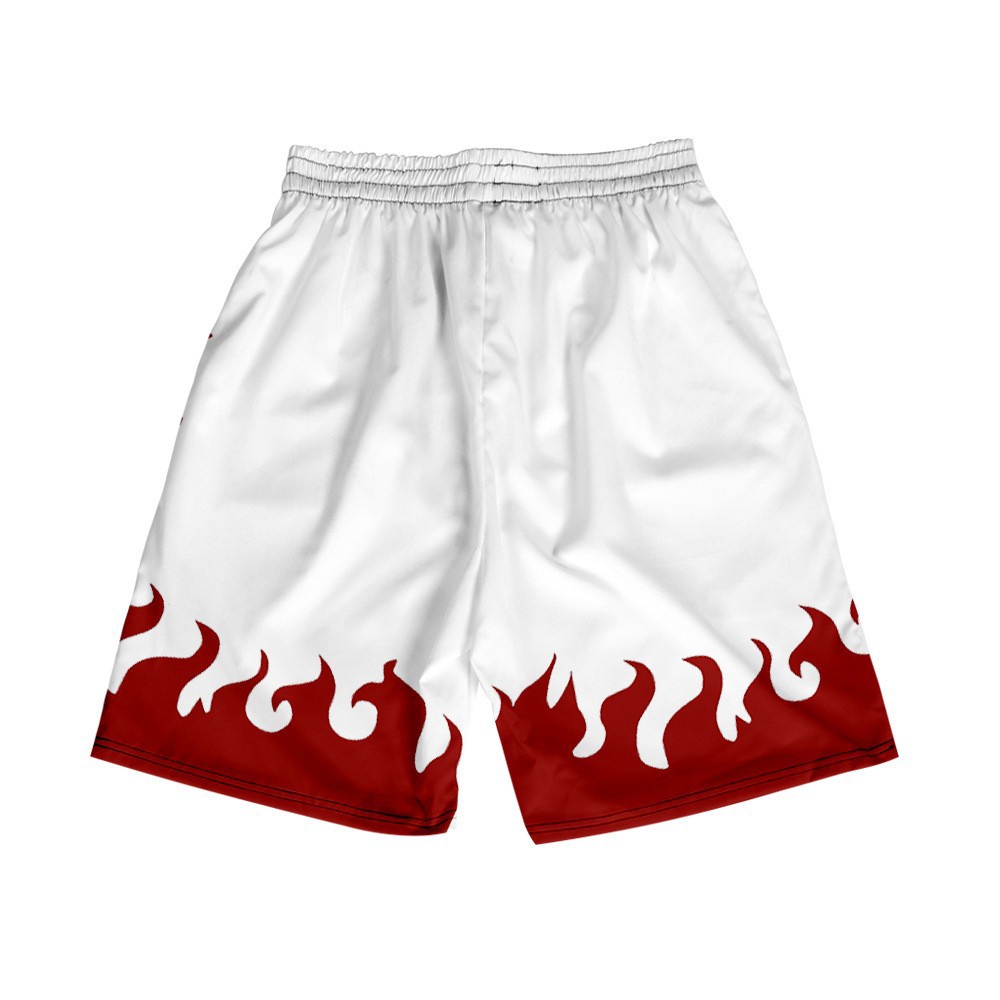 Quần Short Nam In Hình 3D Phong Cách Anime Naruto Cá Tính