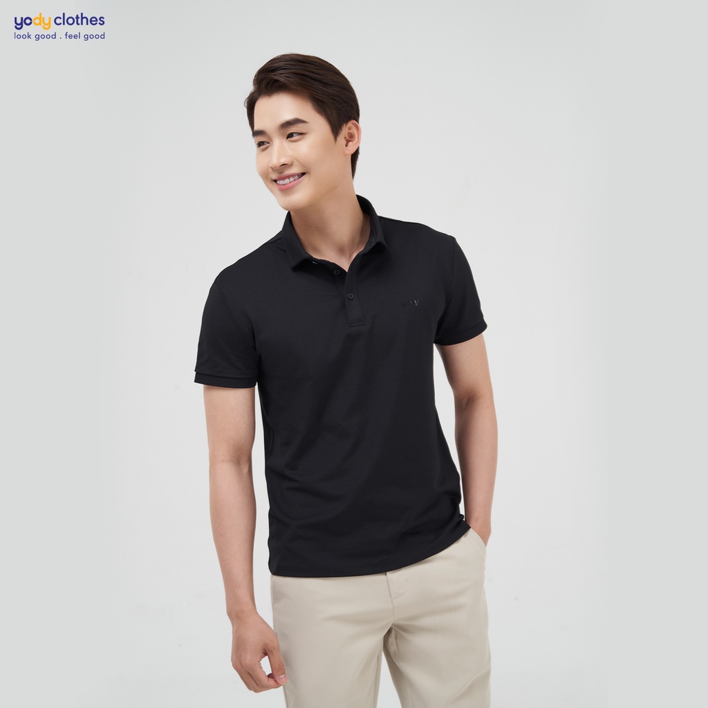 Áo thun polo nam YODY vải cotton cao cấp thoáng mát thoải mái APM5421