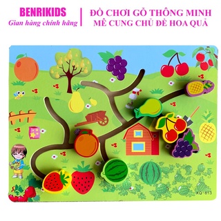Bảng Mê Cung Cho Bé Phát Triển Tư Duy