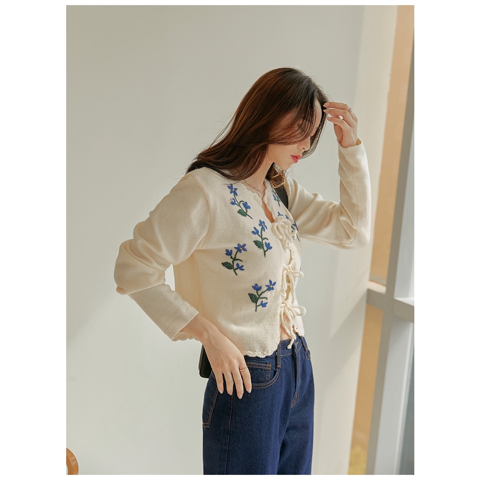 CHÍNH HÃNG SET ÁO CARDIGAN+CROPTOP COMMONUNIQUE LISA BLACKPINK & SEJEONG
