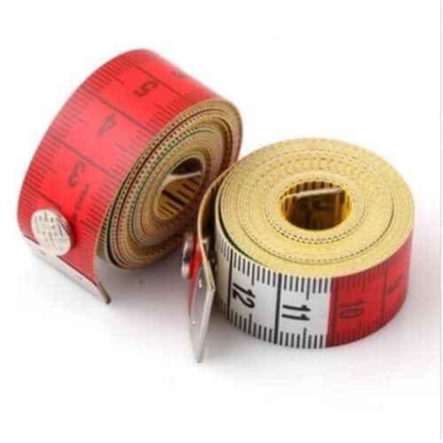Thước dây dây tam sắc 1m5 có nút bấm tiện lợi