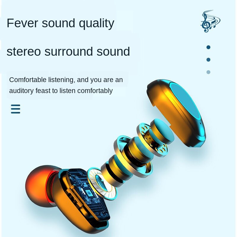 Tai Nghe Nhét Tai Bluetooth 5.1 Cho Điện Thoại Apple | BigBuy360 - bigbuy360.vn