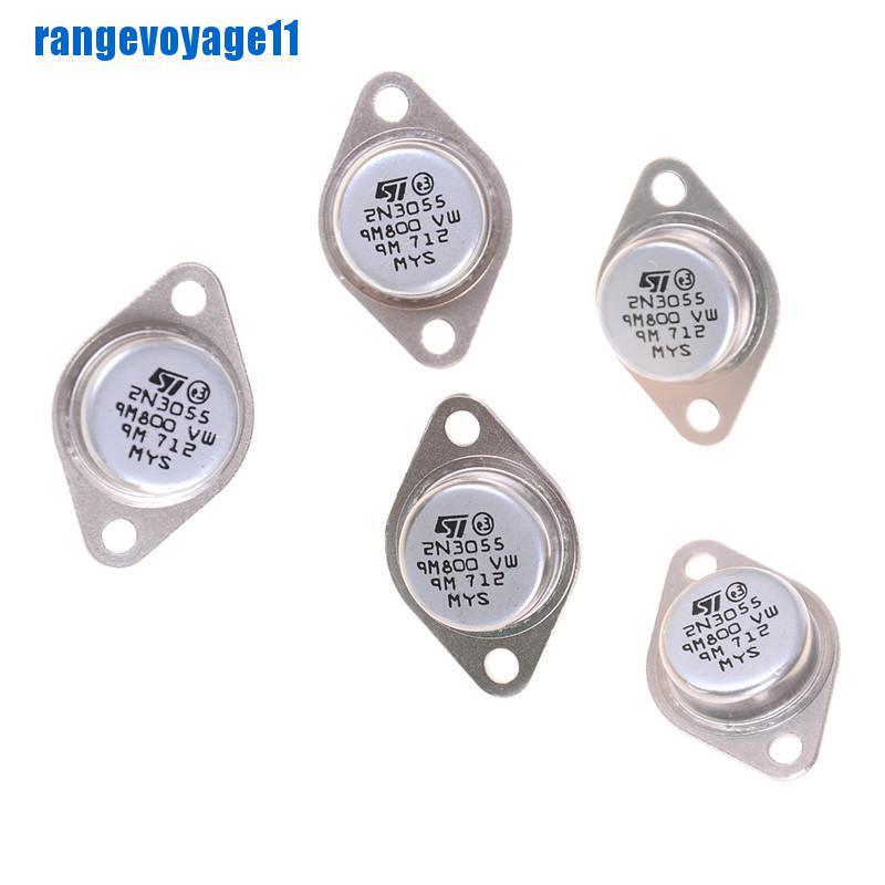 Bộ 5 Linh Kiện Điện Tử 2n3055 Npn Af 15a Chất Lượng Cao
