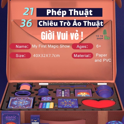 Đồ Chơi Ảo Thuật , My First Magic Show Bộ Đồ Gồm Các Dụng Cụ Ảo Thuật Và Các Mánh Khóe Ma Thuật