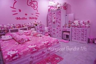 Decan kitty dán nội thất